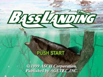 Bass Landing (US) screen shot title